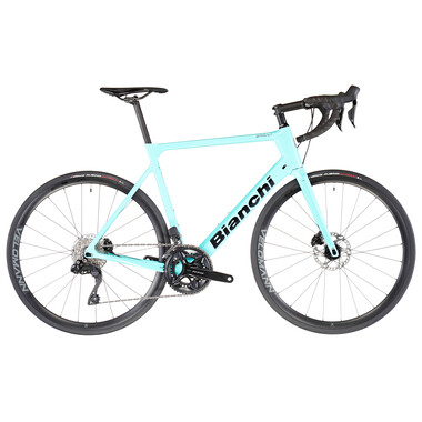 BIANCHI SPRINT DISC Shimano 105 Di2 34/50 Road Bike Turquoise 2023 0